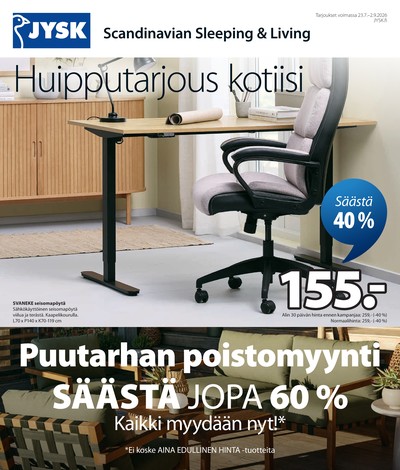 Jysk tarjouslehti viikolta 30 sivu 2