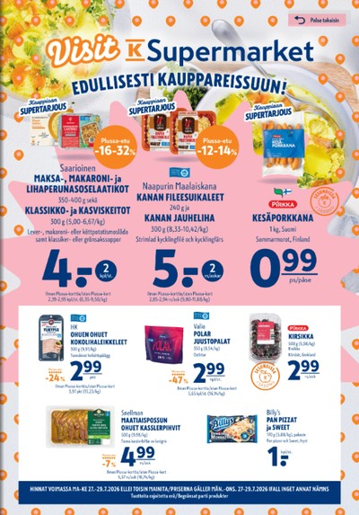 K-Supermarket tarjouslehti viikolta 31 sivu 1
