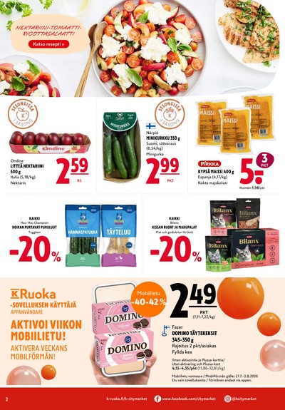 K-Citymarket tarjouslehti viikolta 31 sivu 2