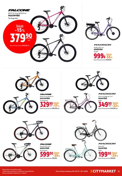 K-Citymarket tarjouslehti viikolta 31 sivu 13