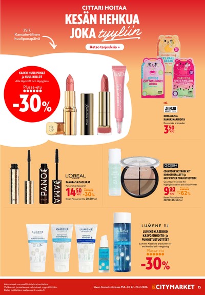 K-Citymarket tarjouslehti viikolta 31 sivu 15