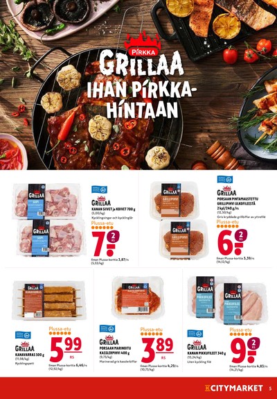K-Citymarket tarjouslehti viikolta 31 sivu 5