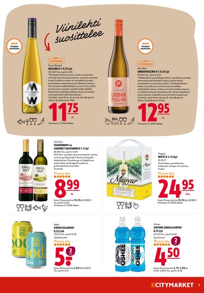 K-Citymarket tarjouslehti viikolta 31 sivu 7