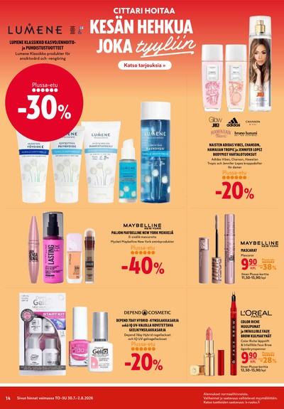 K-Citymarket tarjouslehti viikolta 31 sivu 14