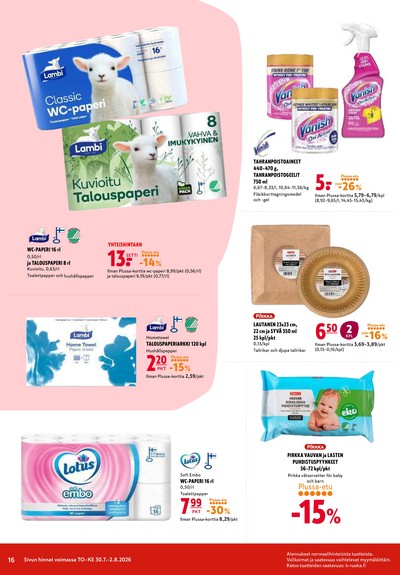K-Citymarket tarjouslehti viikolta 31 sivu 16
