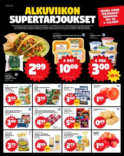 Tokmanni tarjouslehti viikolta 32 sivu 1