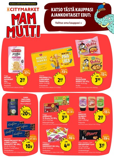 K-Citymarket tarjouslehti viikolta 32 sivu 20