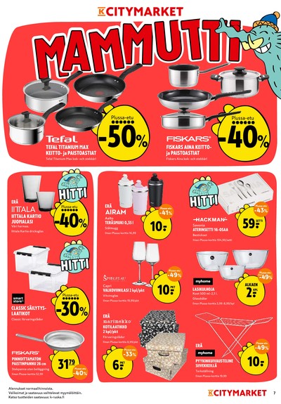 K-Citymarket tarjouslehti viikolta 32 sivu 7