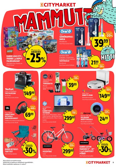 K-Citymarket tarjouslehti viikolta 32 sivu 9
