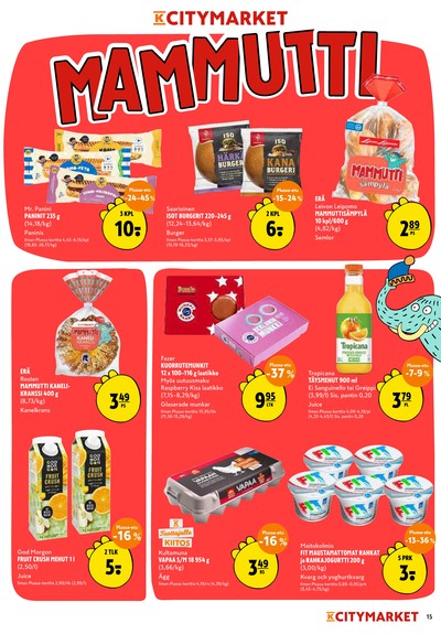 K-Citymarket tarjouslehti viikolta 32 sivu 15