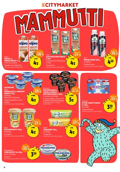K-Citymarket tarjouslehti viikolta 32 sivu 16