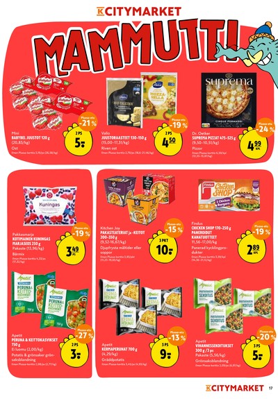 K-Citymarket tarjouslehti viikolta 32 sivu 17