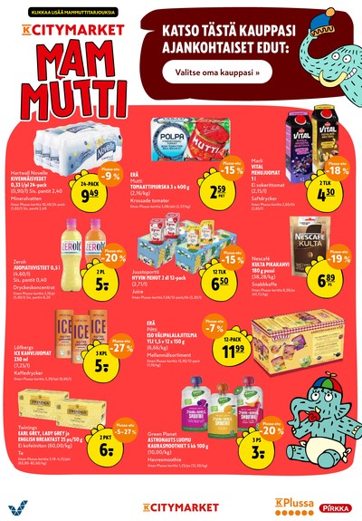 K-Citymarket tarjouslehti viikolta 32 sivu 20