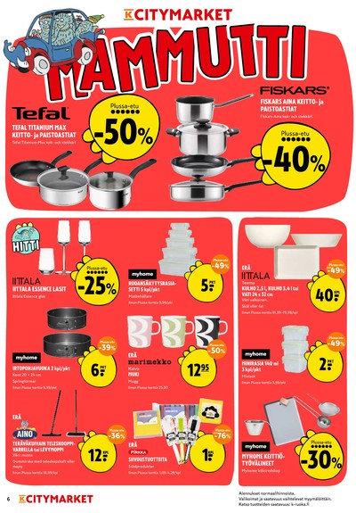 K-Citymarket tarjouslehti viikolta 32 sivu 6