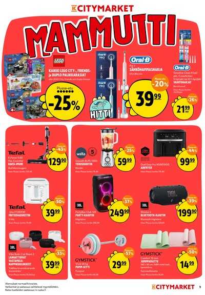 K-Citymarket tarjouslehti viikolta 32 sivu 9