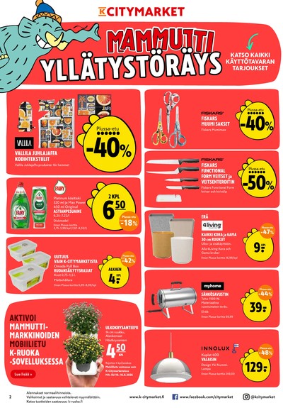 K-Citymarket tarjouslehti viikolta 33 sivu 2