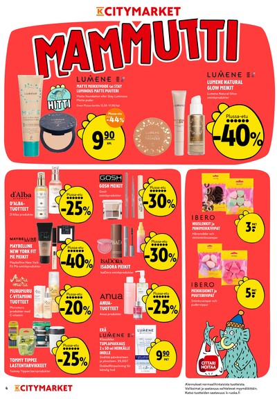 K-Citymarket tarjouslehti viikolta 33 sivu 4