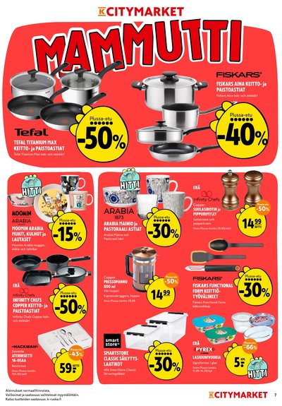 K-Citymarket tarjouslehti viikolta 33 sivu 7