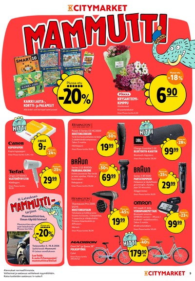 K-Citymarket tarjouslehti viikolta 33 sivu 9