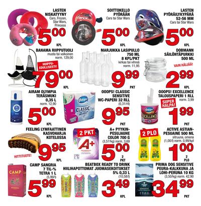 Säästömarket tarjouslehti viikolta 33 sivu 1