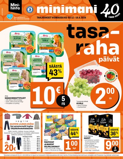 Minimani tarjouslehti viikolta 33 sivu 1