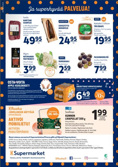 K-Supermarket tarjouslehti viikolta 33 sivu 4