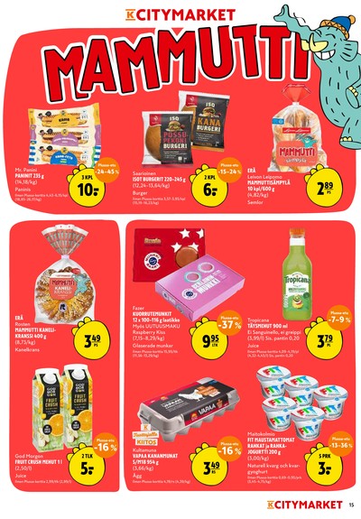 K-Citymarket tarjouslehti viikolta 33 sivu 15