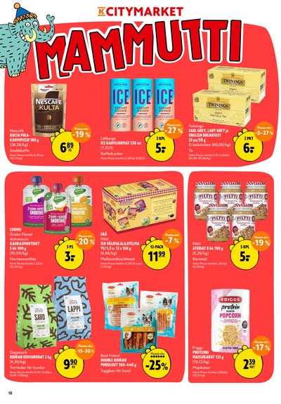 K-Citymarket tarjouslehti viikolta 33 sivu 18