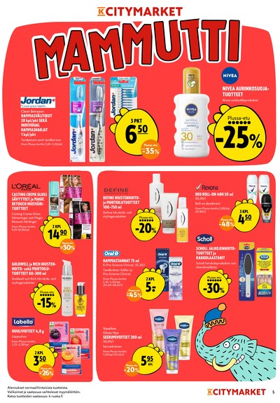 K-Citymarket tarjouslehti viikolta 33 sivu 5