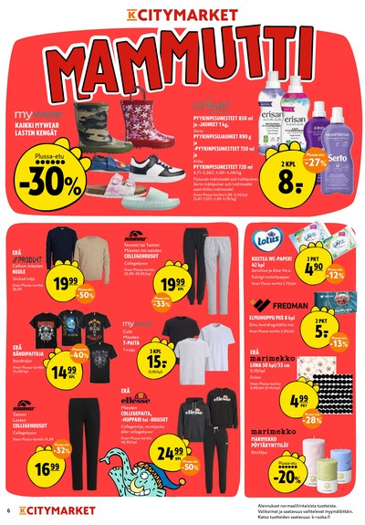 K-Citymarket tarjouslehti viikolta 33 sivu 6