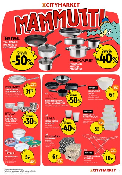 K-Citymarket tarjouslehti viikolta 33 sivu 7