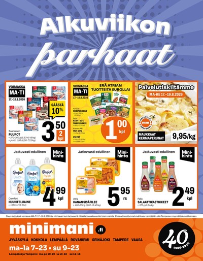 Minimani tarjouslehti viikolta 34 sivu 1