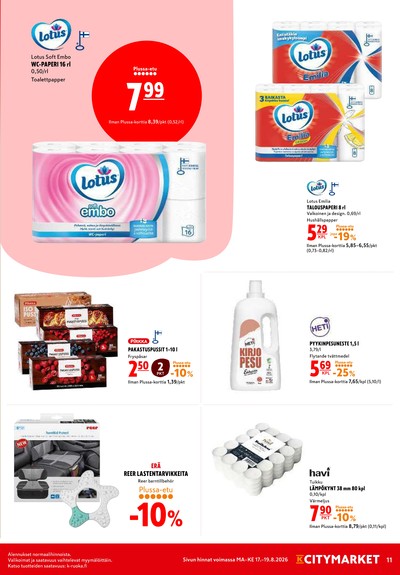 K-Citymarket tarjouslehti viikolta 34 sivu 11
