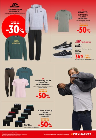 K-Citymarket tarjouslehti viikolta 34 sivu 13