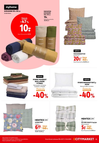 K-Citymarket tarjouslehti viikolta 34 sivu 15