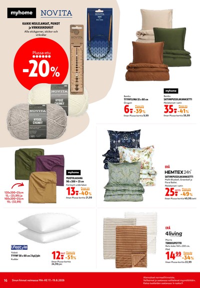 K-Citymarket tarjouslehti viikolta 34 sivu 16