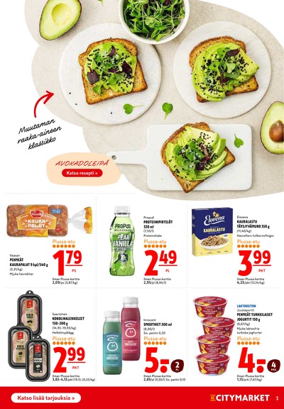 K-Citymarket tarjouslehti viikolta 34 sivu 3