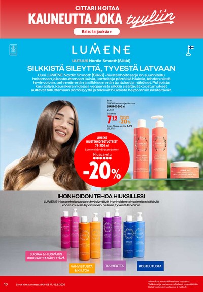 K-Citymarket tarjouslehti viikolta 34 sivu 10