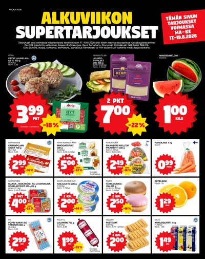 Tokmanni tarjouslehti viikolta 34 sivu 1