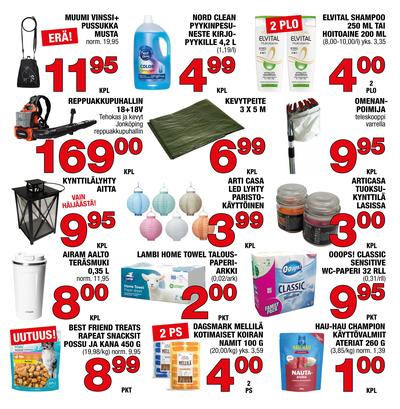 Säästömarket tarjouslehti viikolta 34 sivu 1
