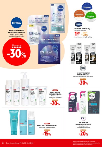 K-Citymarket tarjouslehti viikolta 34 sivu 12