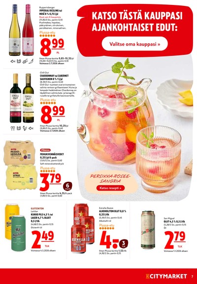 K-Citymarket tarjouslehti viikolta 34 sivu 7
