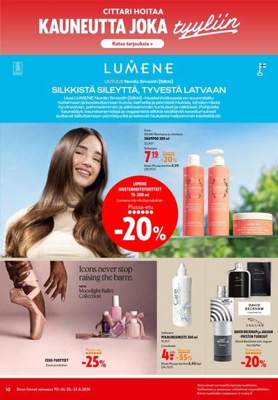 K-Citymarket tarjouslehti viikolta 34 sivu 10