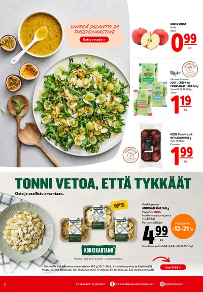 K-Citymarket tarjouslehti viikolta 35 sivu 2