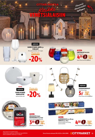K-Citymarket tarjouslehti viikolta 35 sivu 15