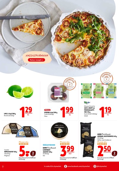 K-Citymarket tarjouslehti viikolta 35 sivu 2