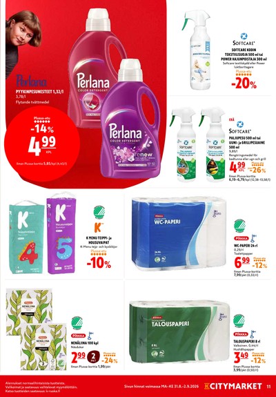 K-Citymarket tarjouslehti viikolta 36 sivu 11