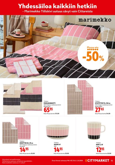 K-Citymarket tarjouslehti viikolta 36 sivu 15