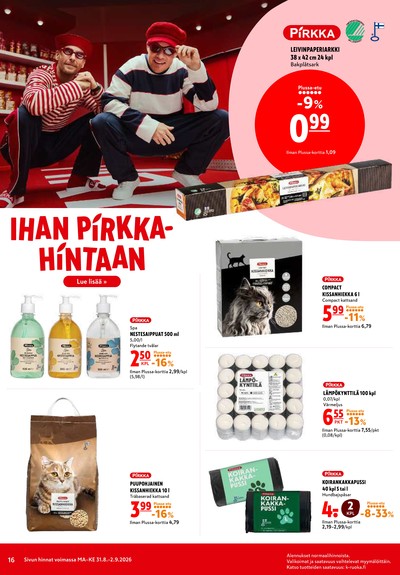 K-Citymarket tarjouslehti viikolta 36 sivu 16