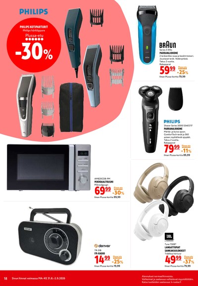 K-Citymarket tarjouslehti viikolta 36 sivu 18